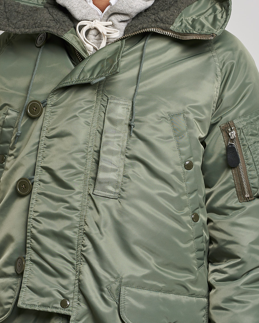 Herre | Jakker | BEAMS PLUS | MIL Type N-3B Parka Sage