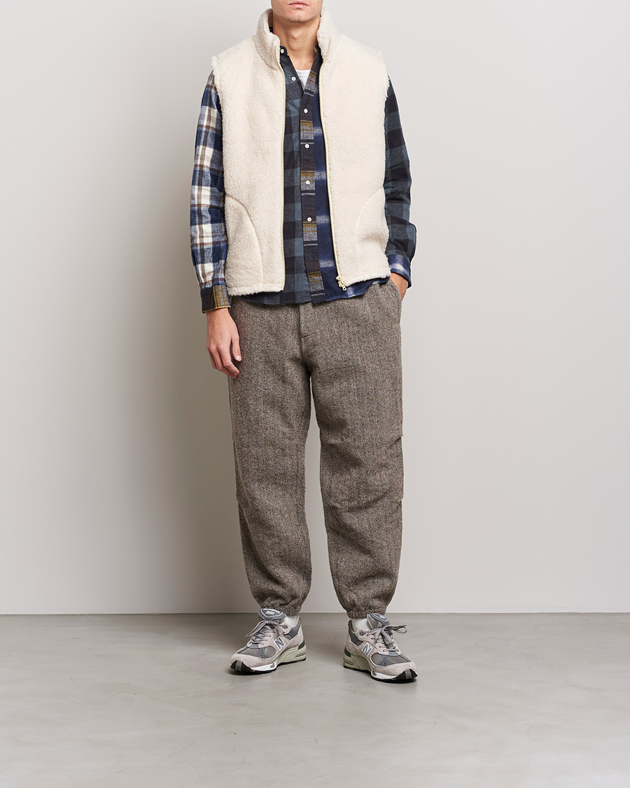 Herre | Bukser | BEAMS PLUS | Gym Pants Wide Brown