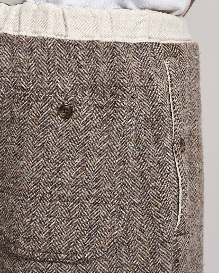 Herre | Bukser | BEAMS PLUS | Gym Pants Wide Brown