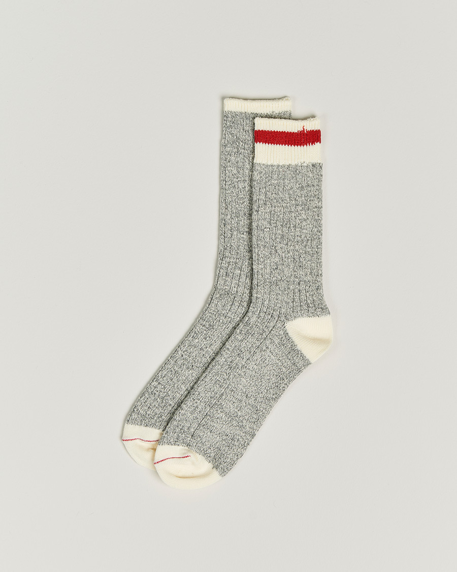 Herre | Undertøy | BEAMS PLUS | BEAMS PLUSRag SocksGrey/Red