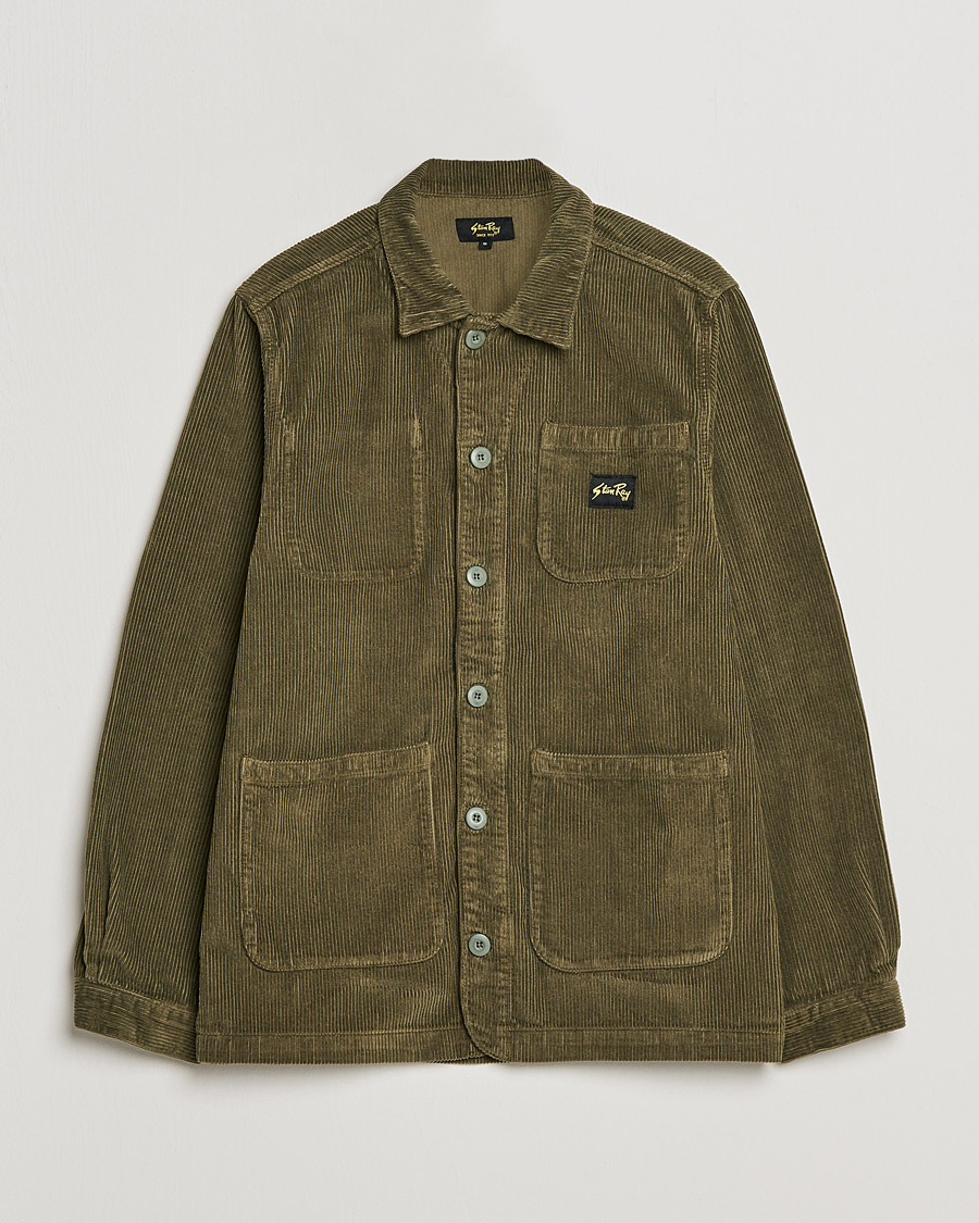 Herre | Jakker | Stan Ray | Painters Cord Shirt Jacket Olive