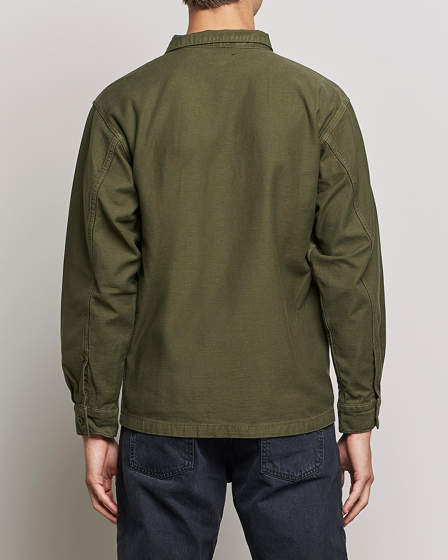 Herre | Skjorter | Stan Ray | CPO Sateen Overshirt Dark Olive