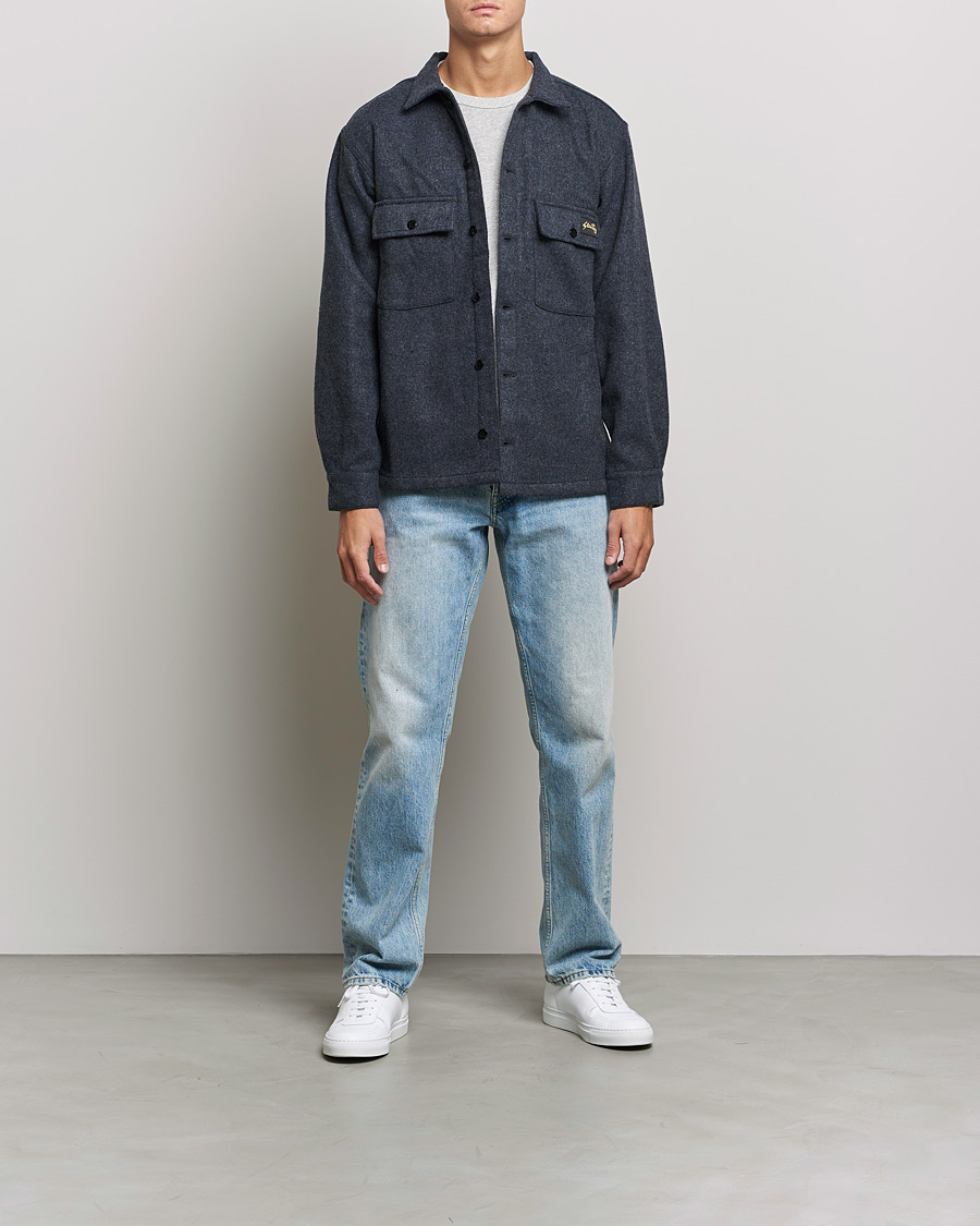 Herre | Skjorter | Stan Ray | CPO Wool Overshirt Mid Grey