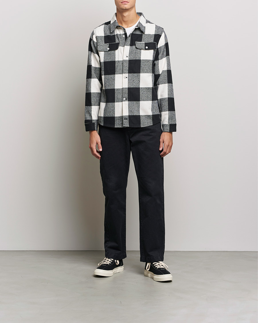 Herre | Skjorter | Stan Ray | Checked Work Shirt Black/Natural