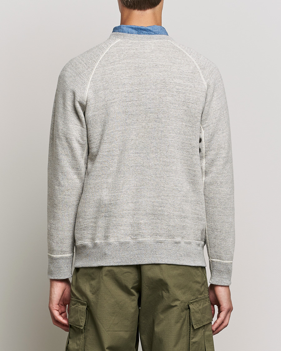 Herre | Gensere | orSlow | Loop Wheel Sweatshirt Heather Grey