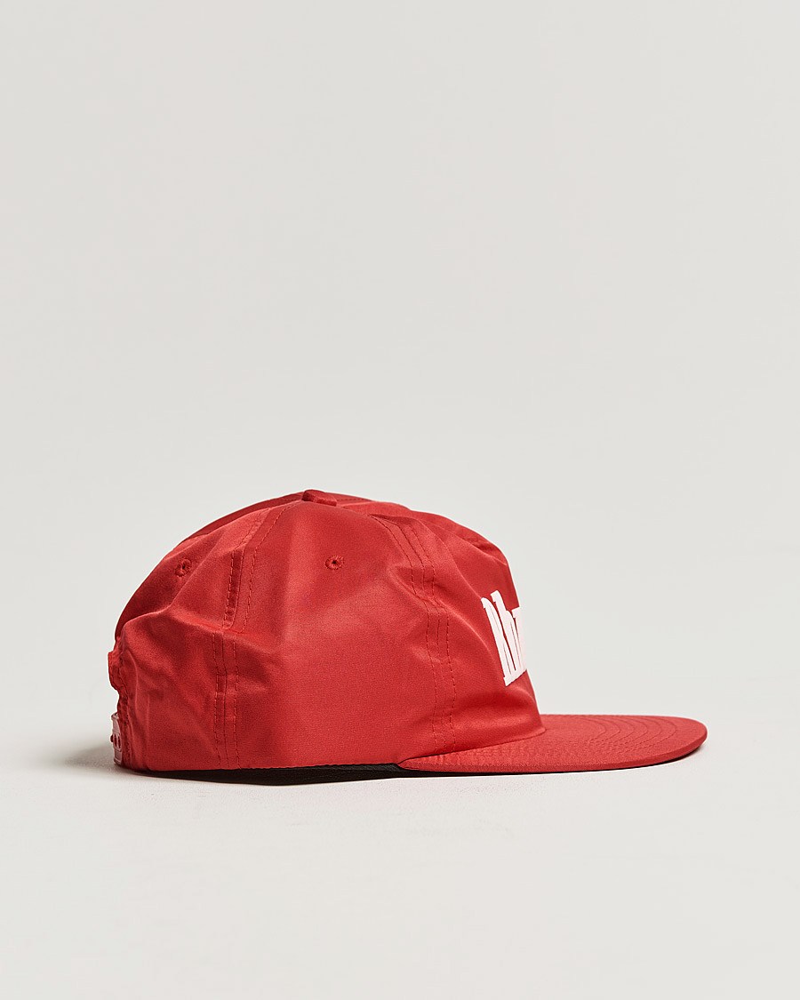 Herre | Caps | Rhude | Satin Logo Cap Red/White