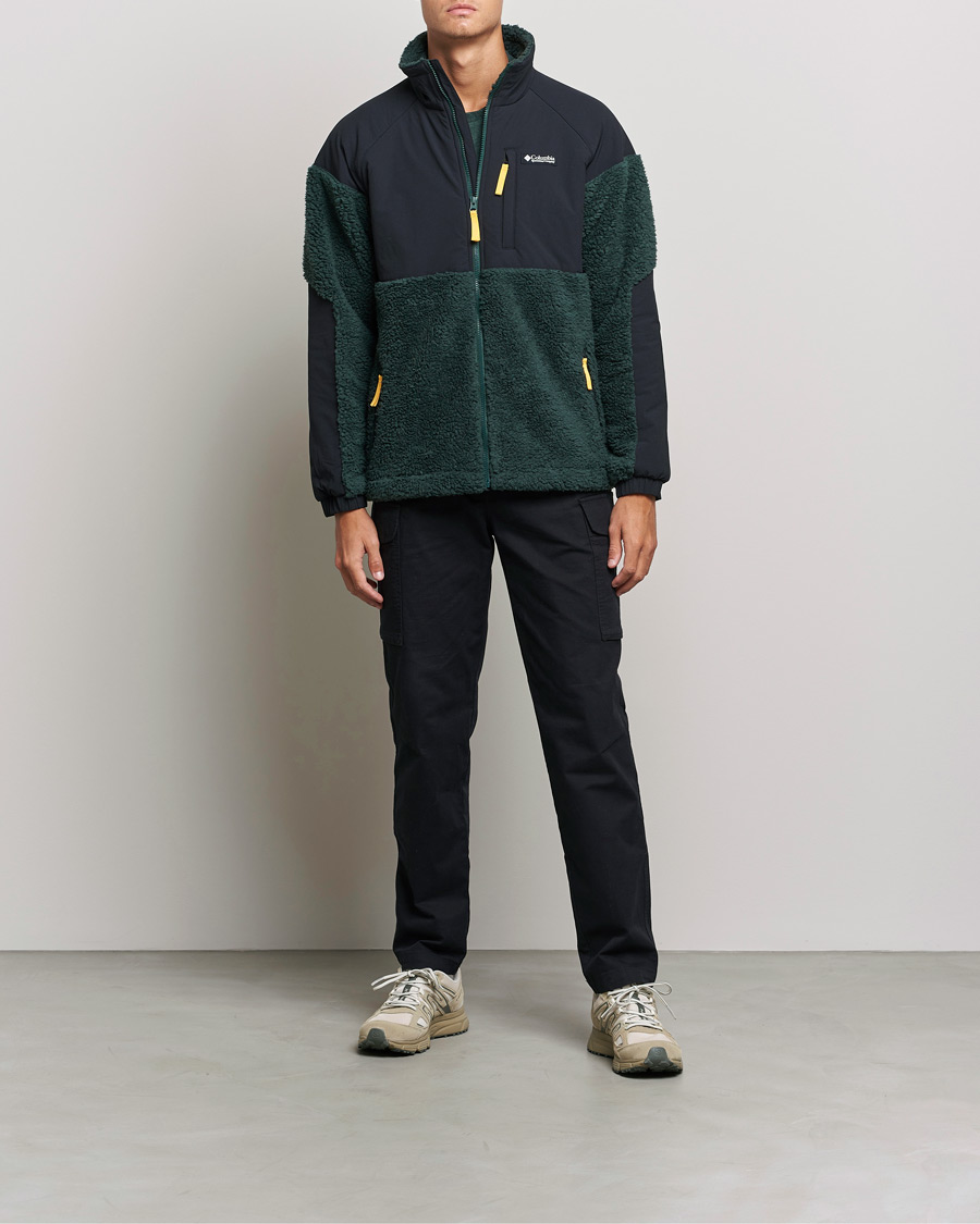 Herre | Gensere | Columbia | Ballistic Ridge Full Zip Fleece Jacket Spruce/Black