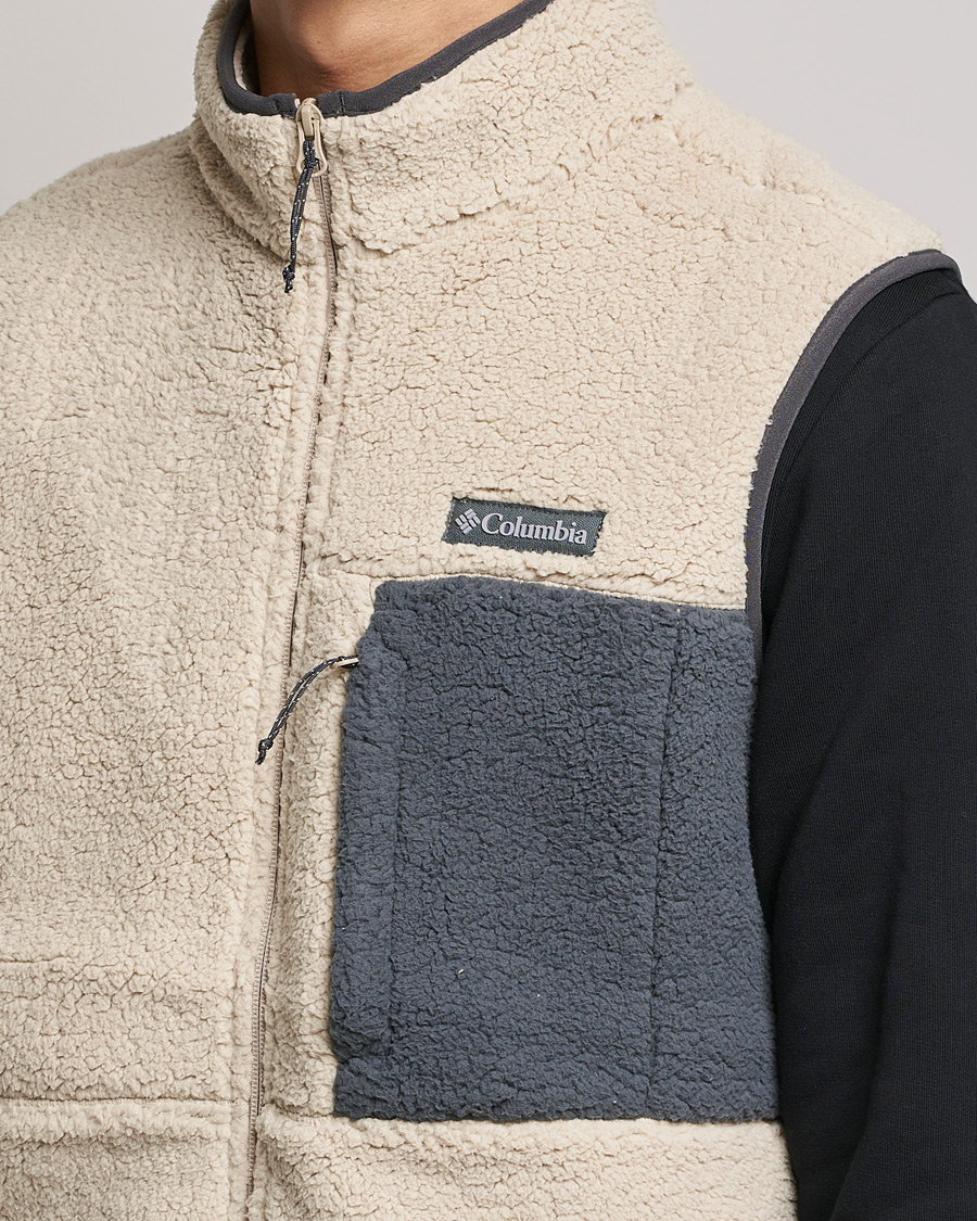 Herre | Gensere | Columbia | Mountainside Heavyweight Fleece Vest Ancient Fossil