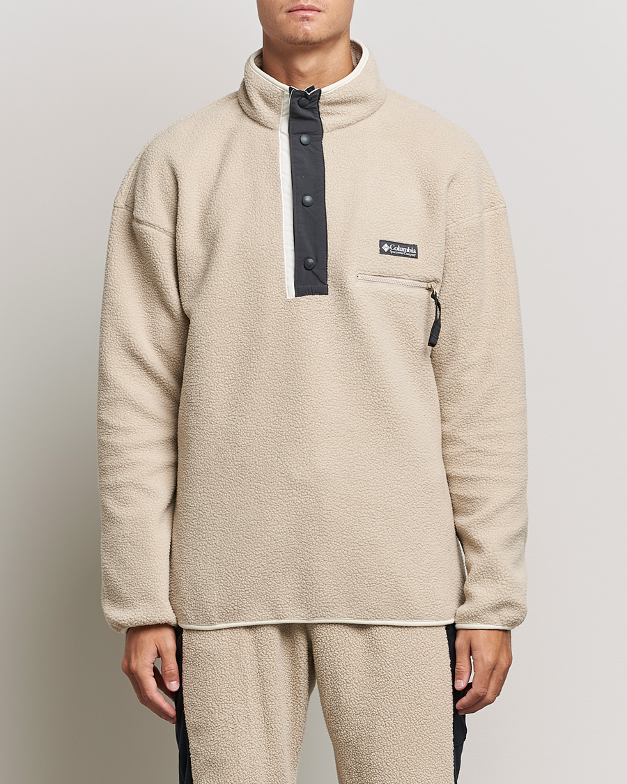 Herre | Gensere | Columbia | Helvetia Half Zip Fleece Ancient Fossil