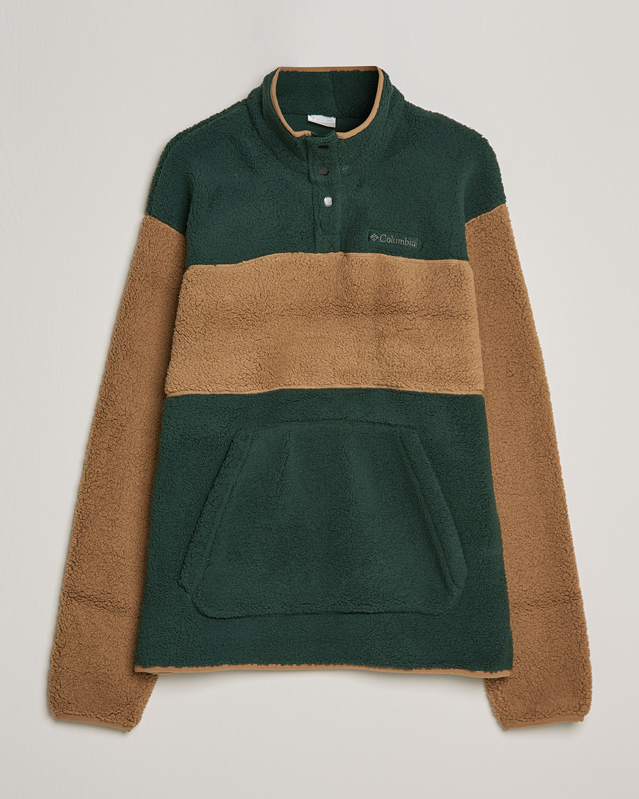Herre | Gensere | Columbia | Rugged Ridge Sherpa Half Snap Fleece Spruce/Delta