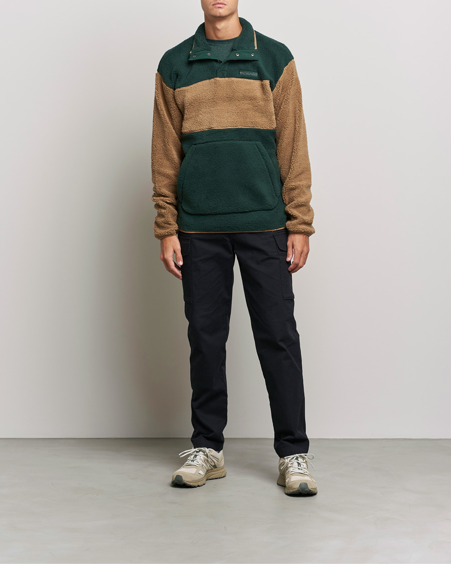 Herre | Gensere | Columbia | Rugged Ridge Sherpa Half Snap Fleece Spruce/Delta