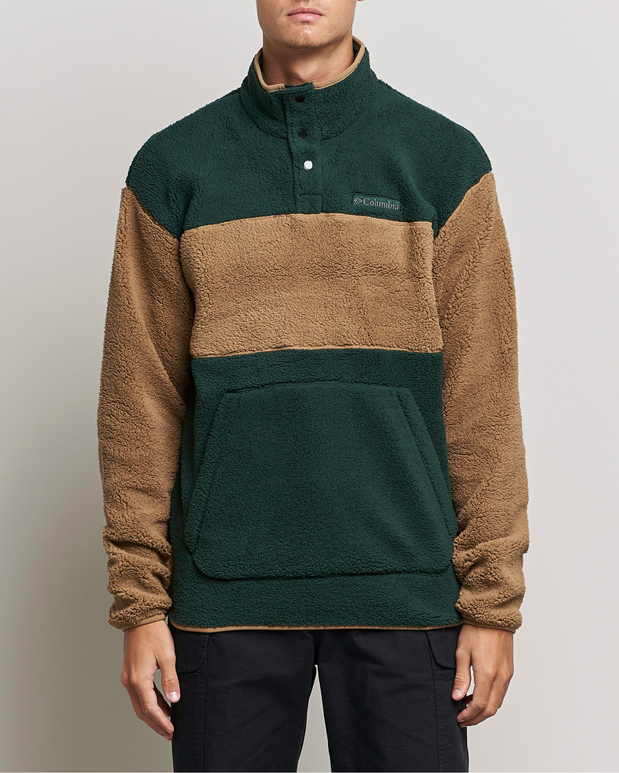 Herre | Gensere | Columbia | Rugged Ridge Sherpa Half Snap Fleece Spruce/Delta