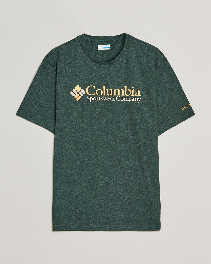 Herre | T-Shirts | Columbia | Basic Logo Short Sleeve T-Shirt Spruce Heather