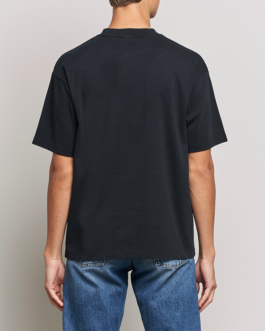 Herre | T-Shirts | Drôle de Monsieur | Signature T-Shirt Black
