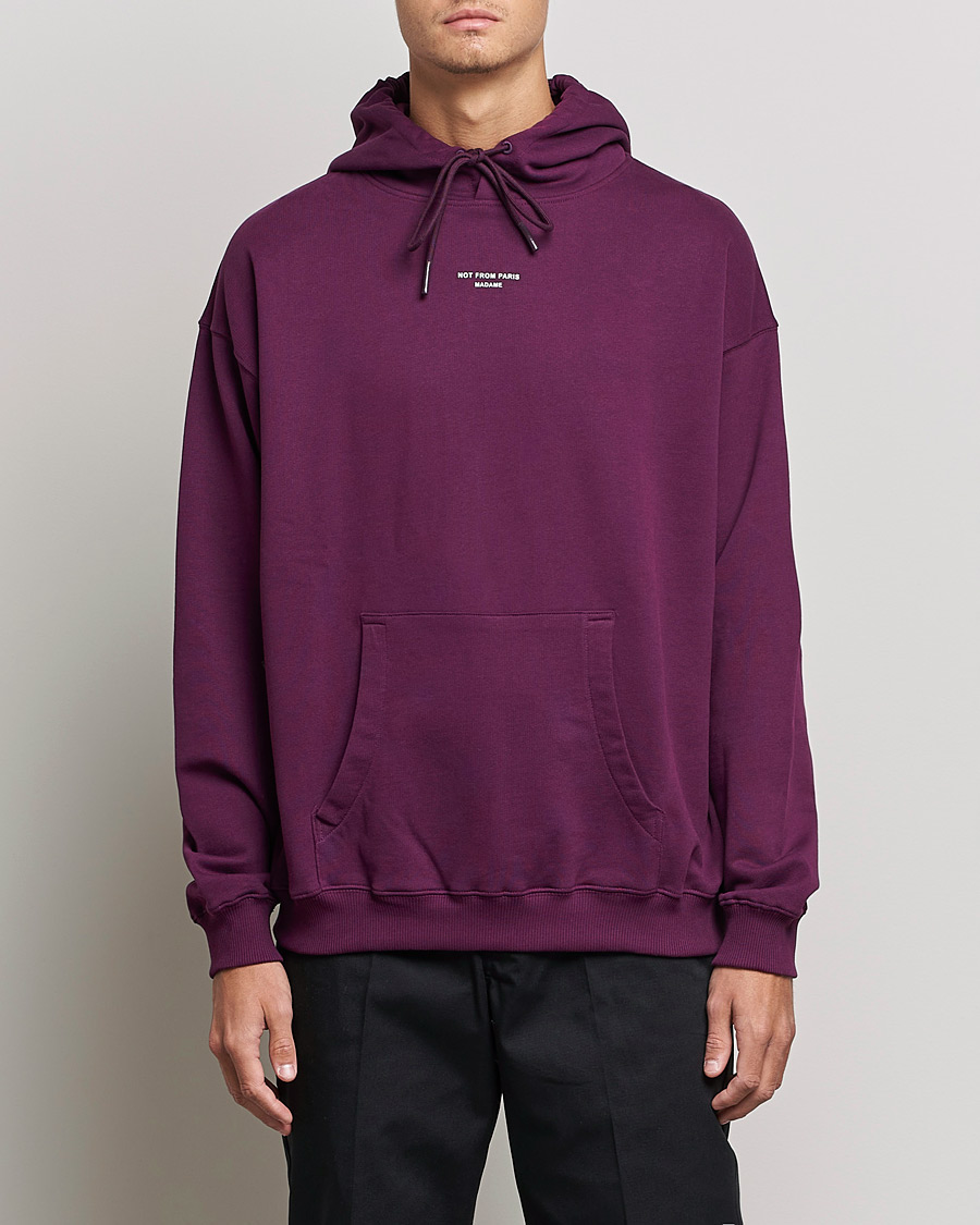 Herre | Gensere | Drôle de Monsieur | Classic NFPM Hoodie Purple
