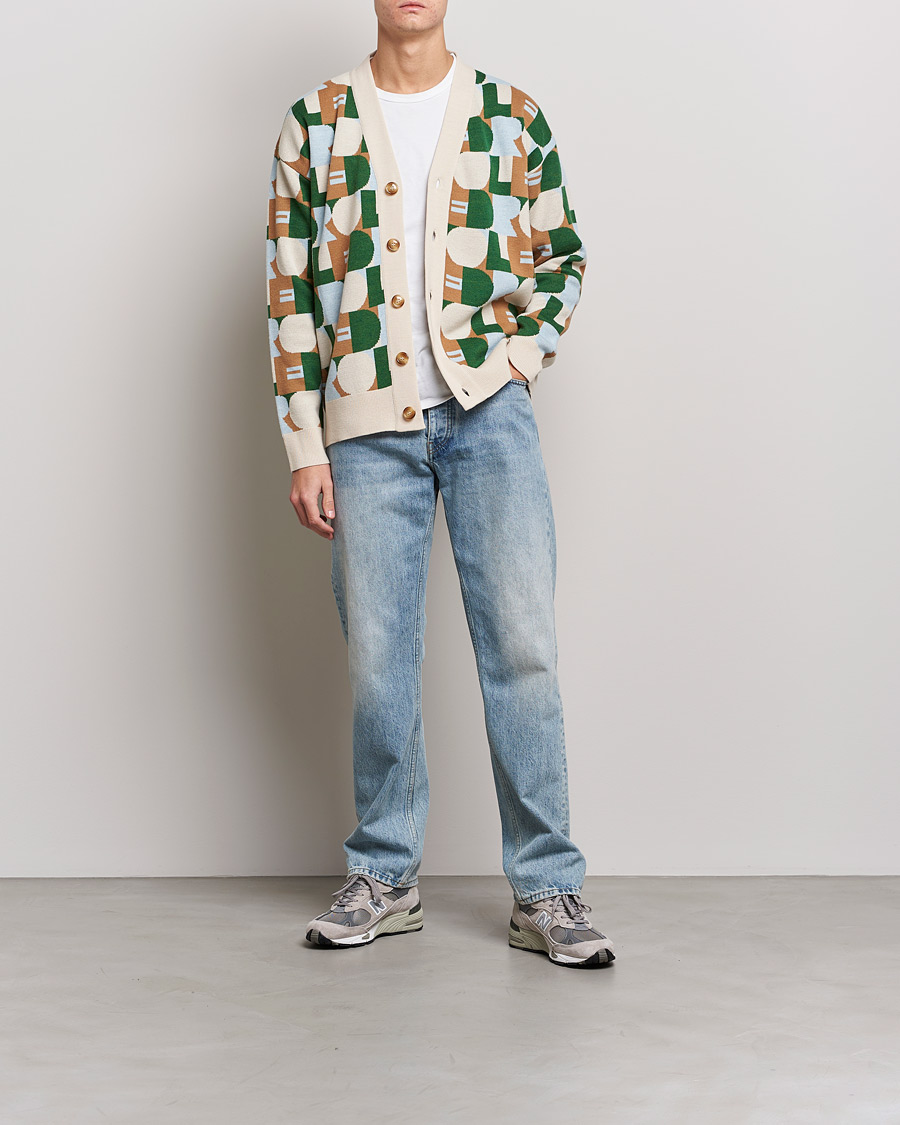 Herre | Gensere | Drôle de Monsieur | Le Cardigan White/Beige