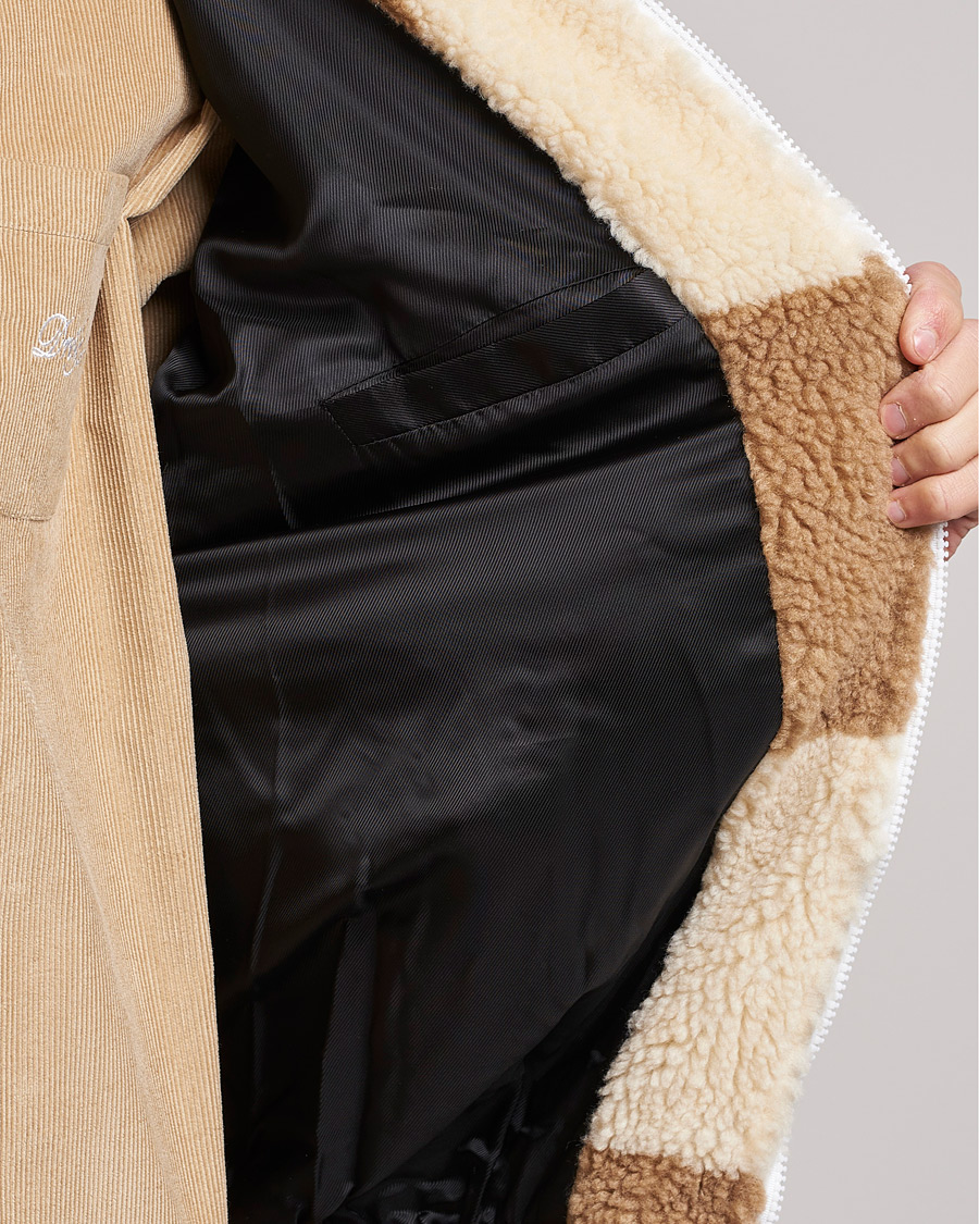 Herre | Jakker | Drôle de Monsieur | Teddy Fleece Jacket Brown/Beige