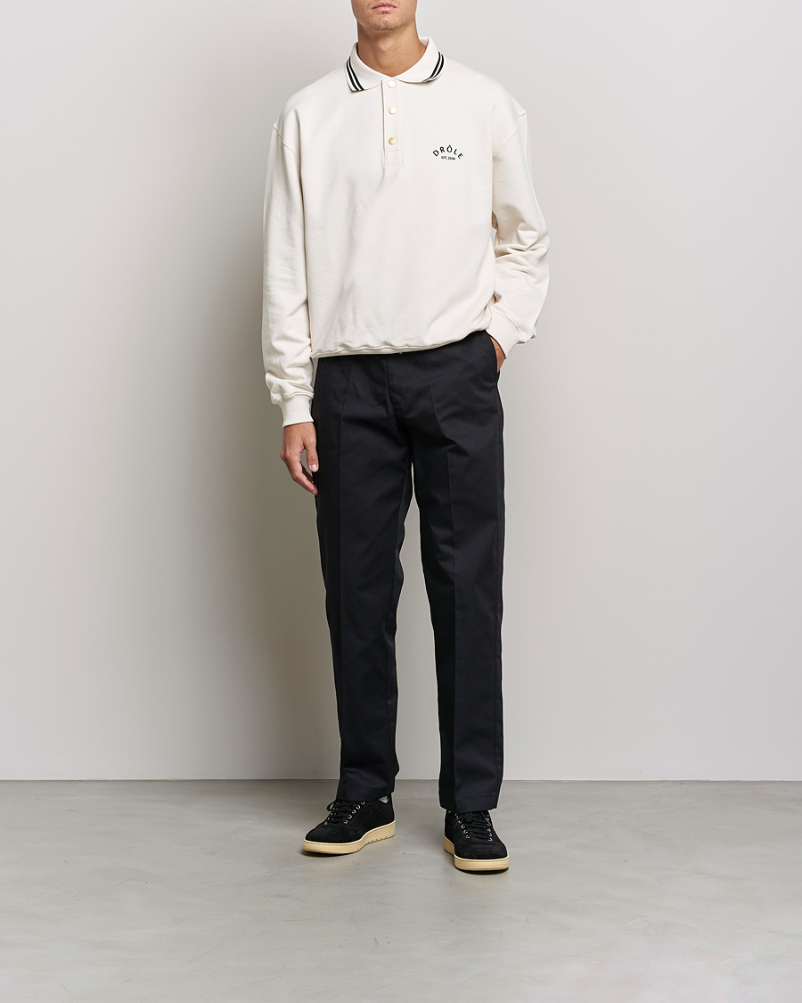 Herre | Bukser | Drôle de Monsieur | Twill Pants Black