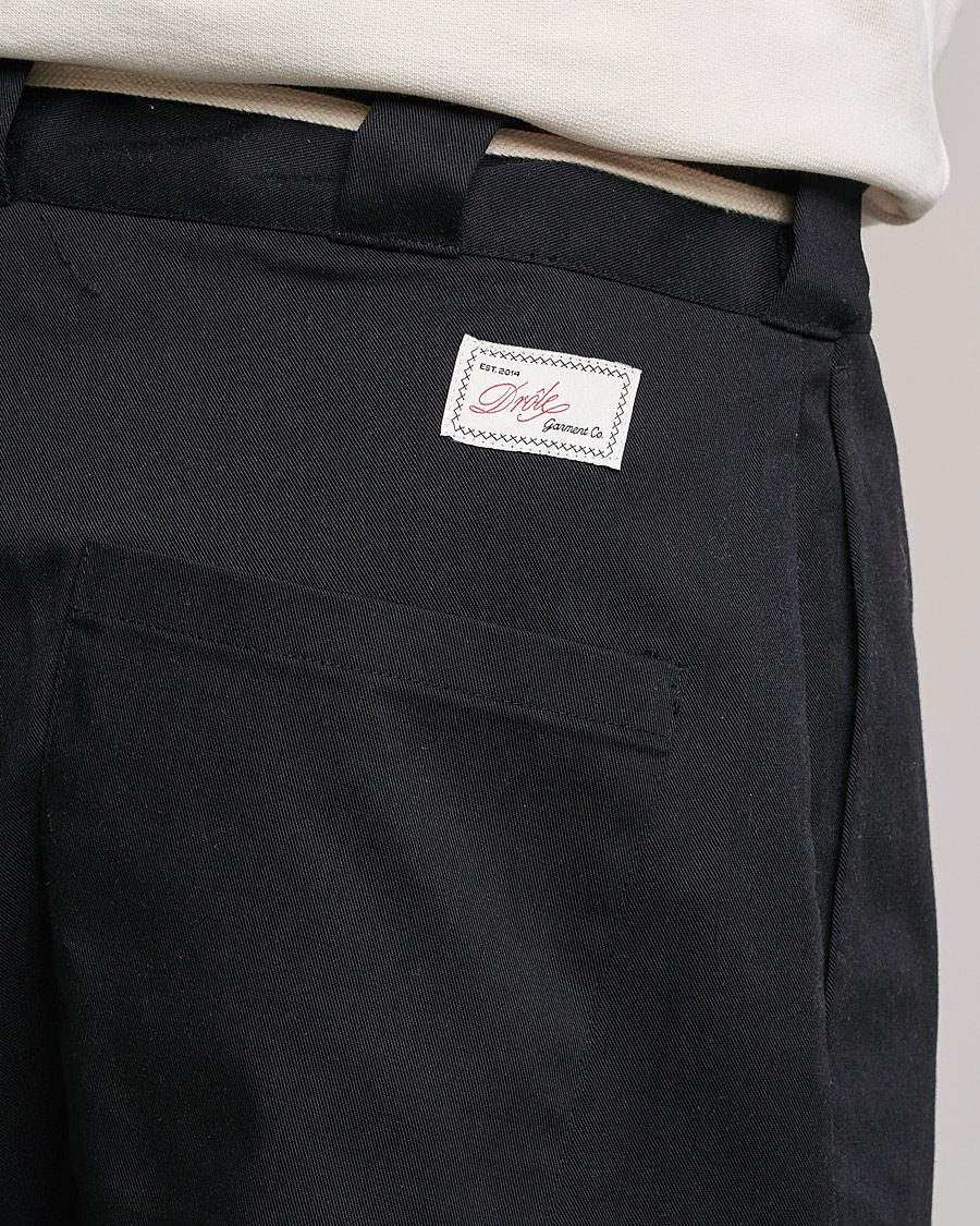 Herre | Bukser | Drôle de Monsieur | Twill Pants Black