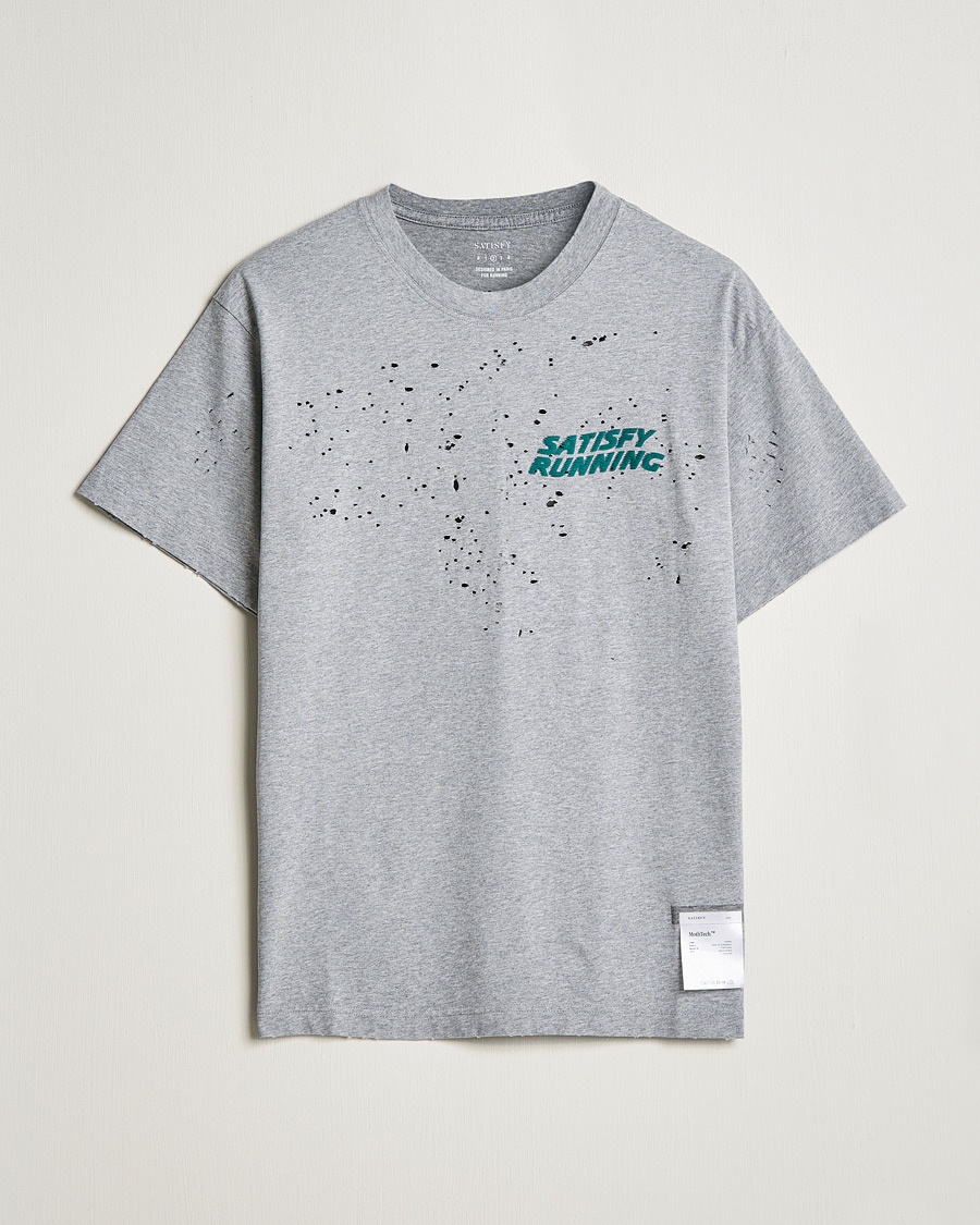 Herre | Kortermede t-shirts | Satisfy | MothTech T-Shirt Heather Grey