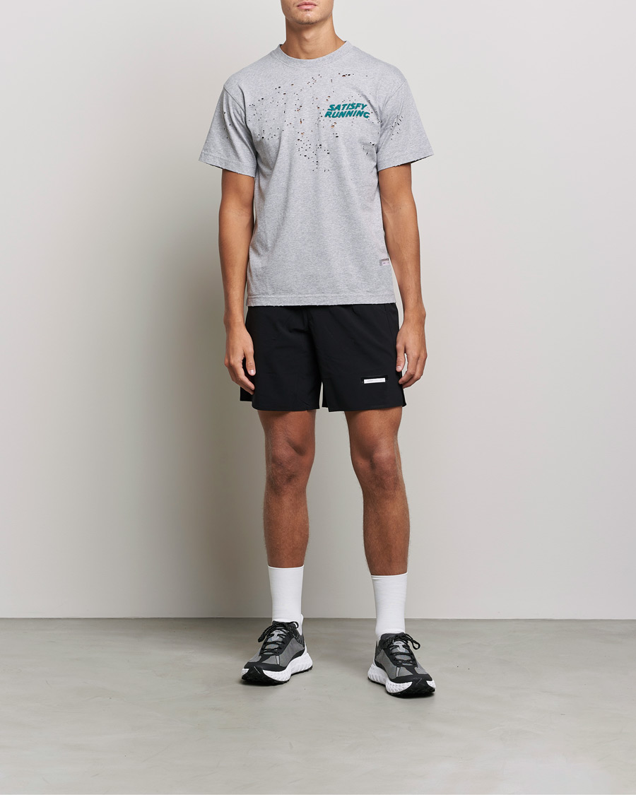 Herre | T-Shirts | Satisfy | MothTech T-Shirt Heather Grey