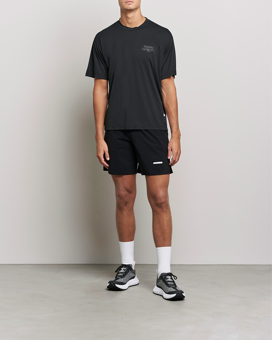 Herre | T-Shirts | Satisfy | AuraLite T-Shirt Black
