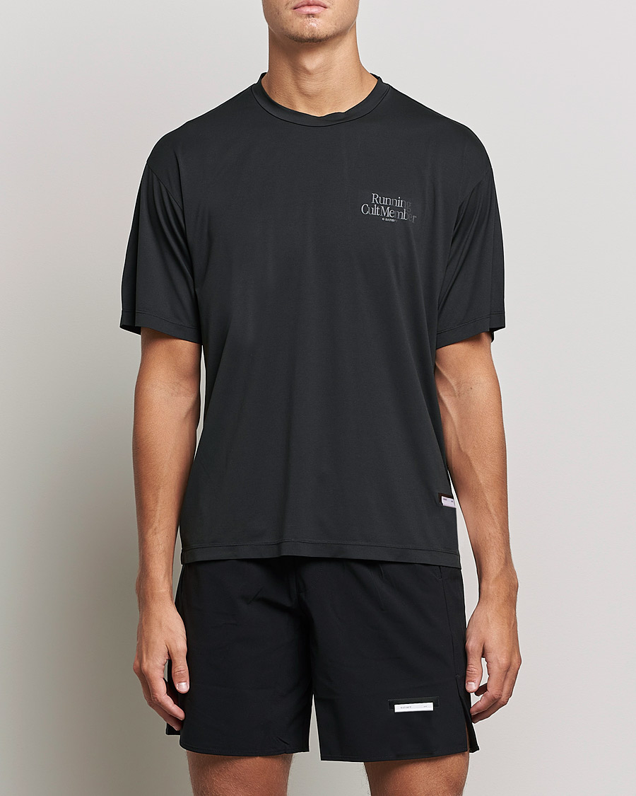 Herre | T-Shirts | Satisfy | AuraLite T-Shirt Black