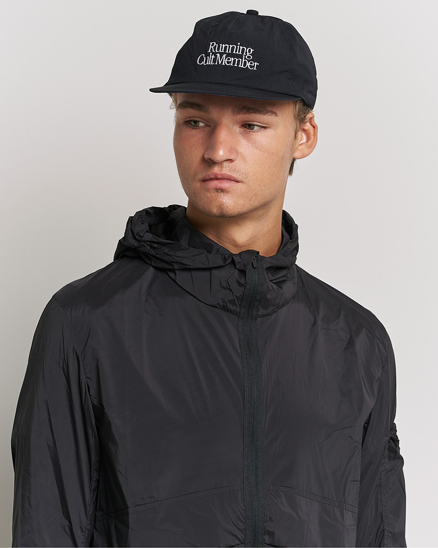 Herre | Satisfy PeaceShell Running Cap Black | Satisfy | PeaceShell Running Cap Black