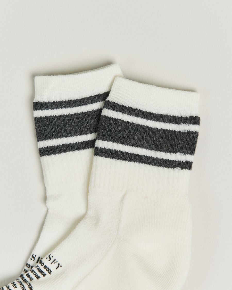 Herre | Sokker i merinoull | Satisfy | Merino Tube Socks White