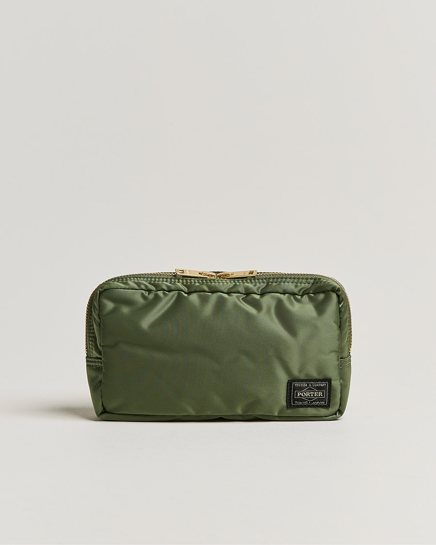 Herre | Porter-Yoshida & Co. Tanker Pouch Sage Green | Porter-Yoshida & Co. | Tanker Pouch Sage Green
