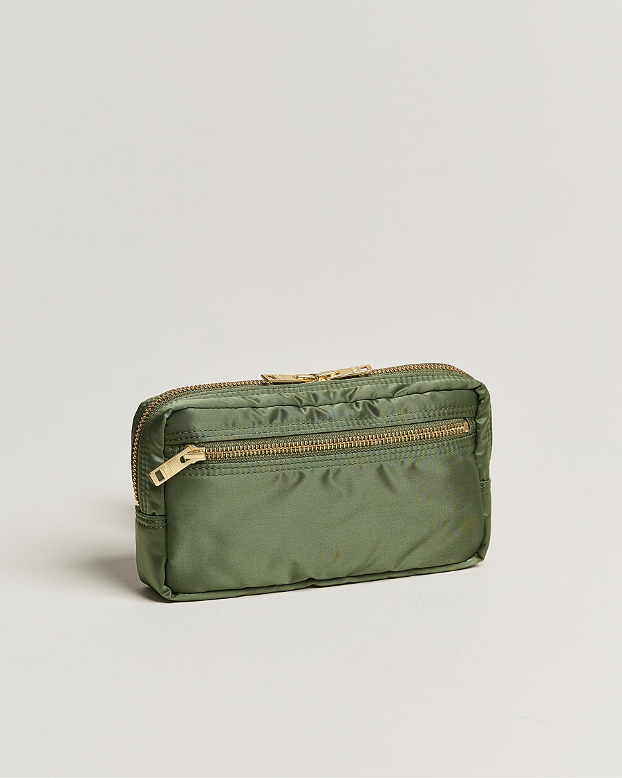 Herre | Porter-Yoshida & Co. Tanker Pouch Sage Green | Porter-Yoshida & Co. | Tanker Pouch Sage Green