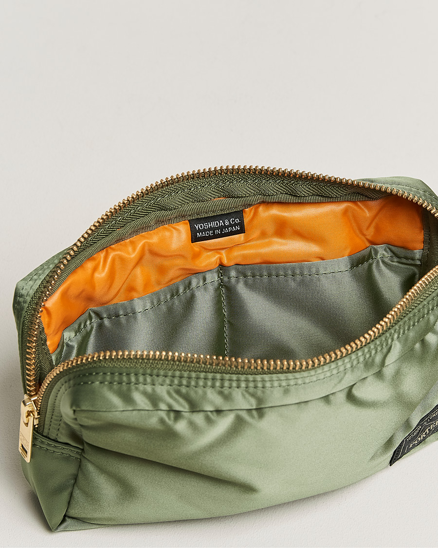 Herre | Porter-Yoshida & Co. Tanker Pouch Sage Green | Porter-Yoshida & Co. | Tanker Pouch Sage Green