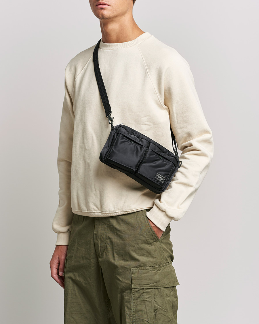 Herre | Vesker | Porter-Yoshida & Co. | Tanker Small Shoulder Bag Black