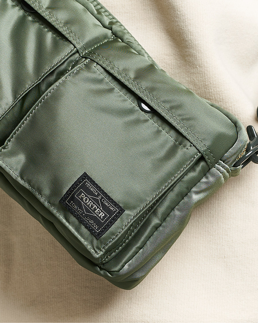 Herre | Porter-Yoshida & Co. Tanker Small Shoulder Bag Sage Green | Porter-Yoshida & Co. | Tanker Small Shoulder Bag Sage Green