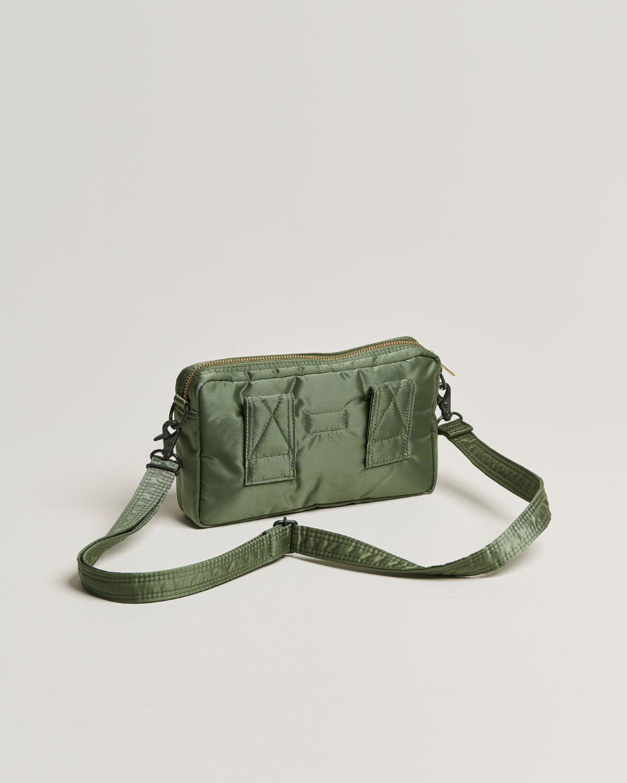 Herre | Porter-Yoshida & Co. Tanker Small Shoulder Bag Sage Green | Porter-Yoshida & Co. | Tanker Small Shoulder Bag Sage Green