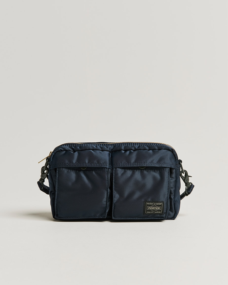 Herre | Vesker | Porter-Yoshida & Co. | Tanker Small Shoulder Bag Iron Blue