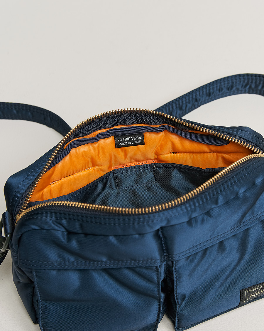 Herre | Porter-Yoshida & Co. Tanker Small Shoulder Bag Iron Blue | Porter-Yoshida & Co. | Tanker Small Shoulder Bag Iron Blue
