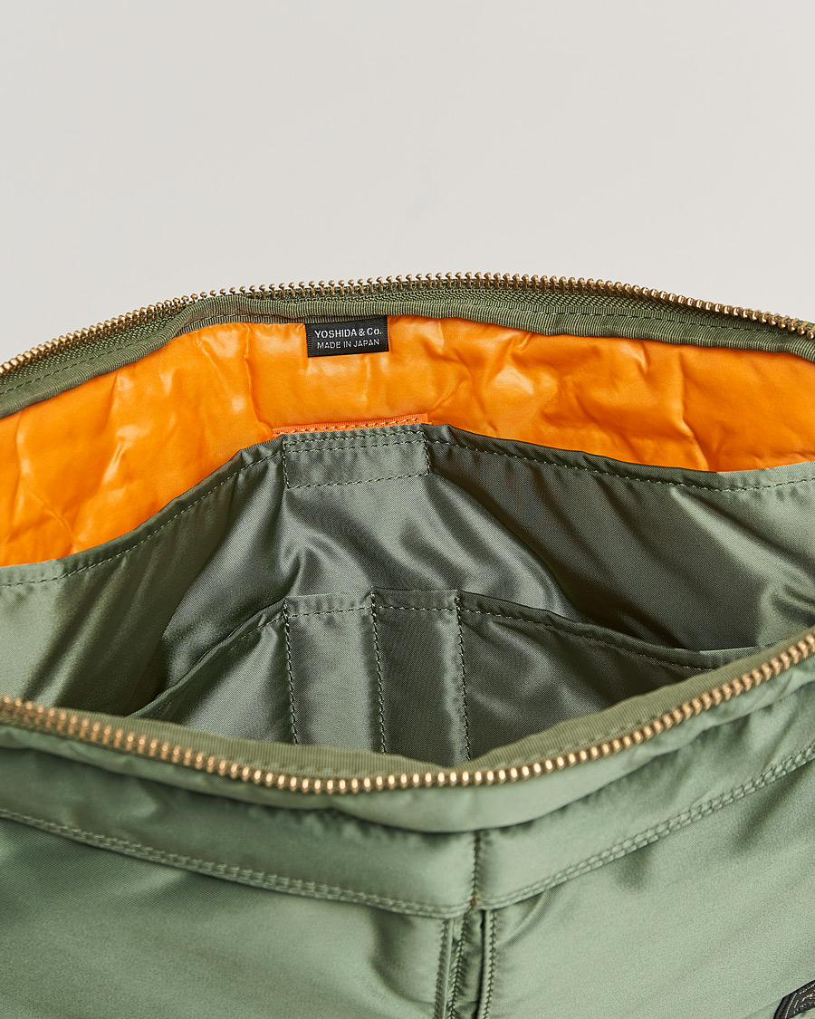 Herre | Porter-Yoshida & Co. Tanker Document Case Sage Green | Porter-Yoshida & Co. | Tanker Document Case Sage Green