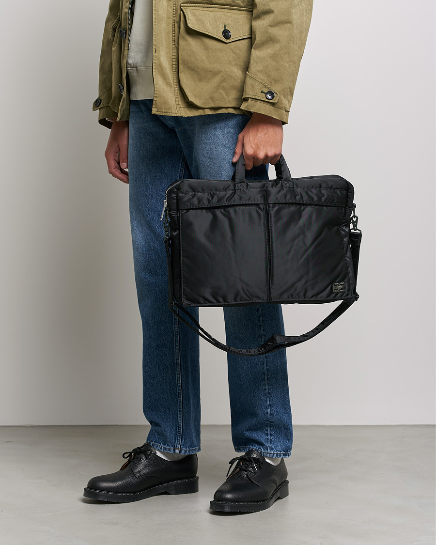 Herre | Porter-Yoshida & Co. Tanker 2Way Briefcase Black | Porter-Yoshida & Co. | Tanker 2Way Briefcase Black