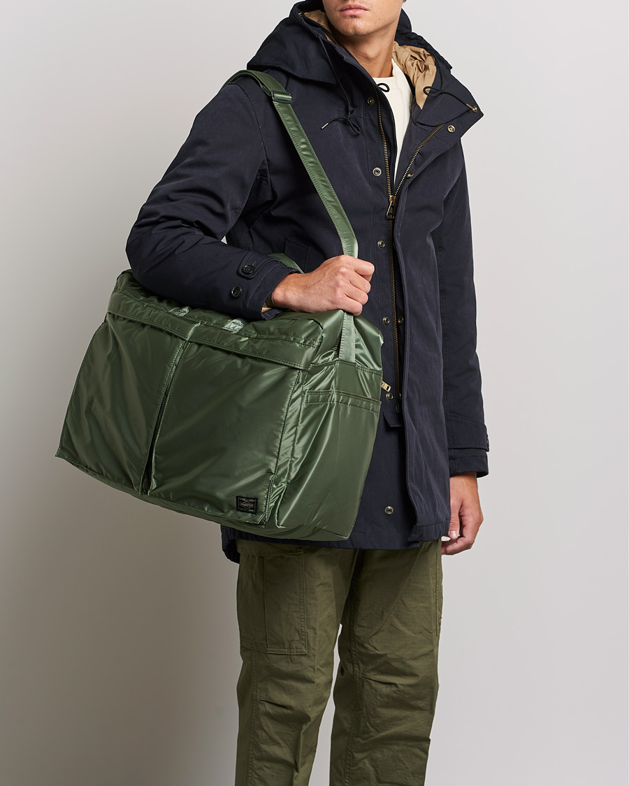 Herre | Weekendbager | Porter-Yoshida & Co. | Tanker 2Way Boston Weekender Sage Green