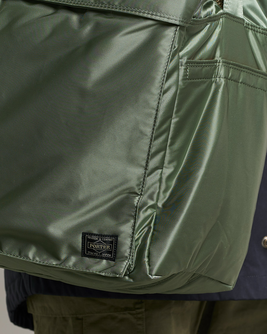 Herre | Porter-Yoshida & Co. Tanker 2Way Boston Weekender Sage Green | Porter-Yoshida & Co. | Tanker 2Way Boston Weekender Sage Green