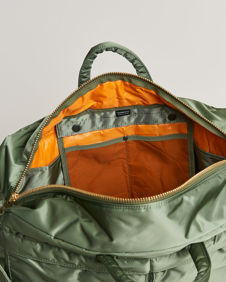 Herre | Porter-Yoshida & Co. Tanker 2Way Boston Weekender Sage Green | Porter-Yoshida & Co. | Tanker 2Way Boston Weekender Sage Green