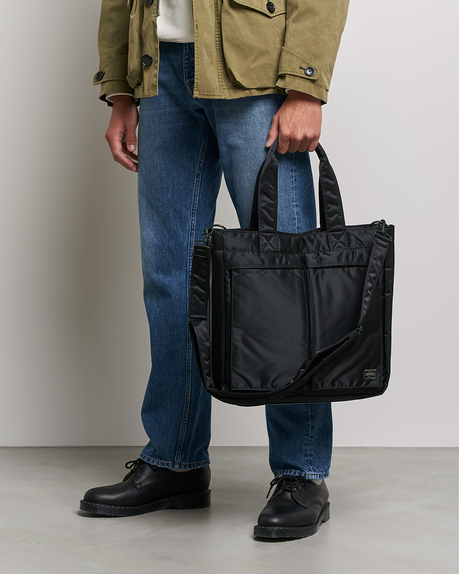 Herre | Porter-Yoshida & Co. Tanker Tote Bag Black | Porter-Yoshida & Co. | Tanker Tote Bag Black