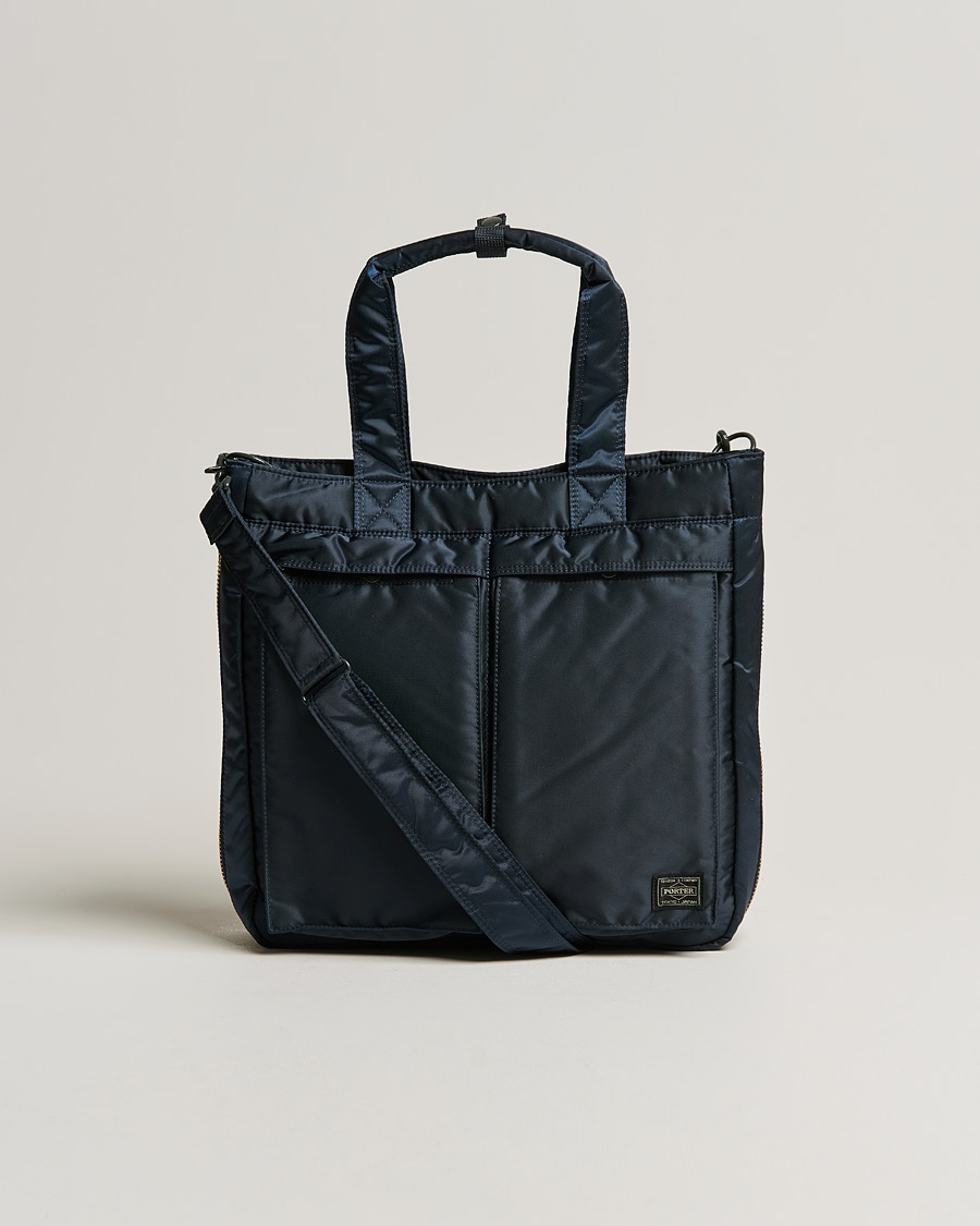 Herre | Porter-Yoshida & Co. Tanker Tote Bag Iron Blue | Porter-Yoshida & Co. | Tanker Tote Bag Iron Blue