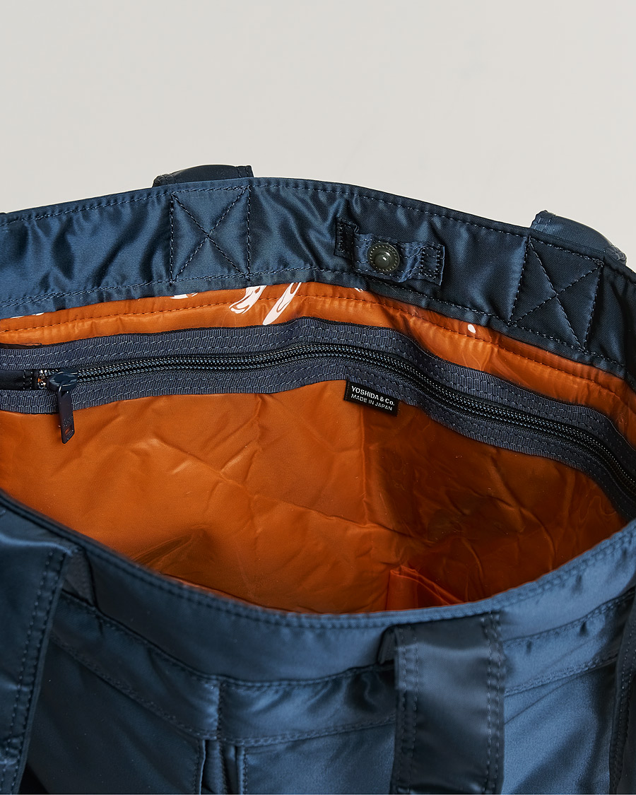 Herre | Porter-Yoshida & Co. Tanker Tote Bag Iron Blue | Porter-Yoshida & Co. | Tanker Tote Bag Iron Blue