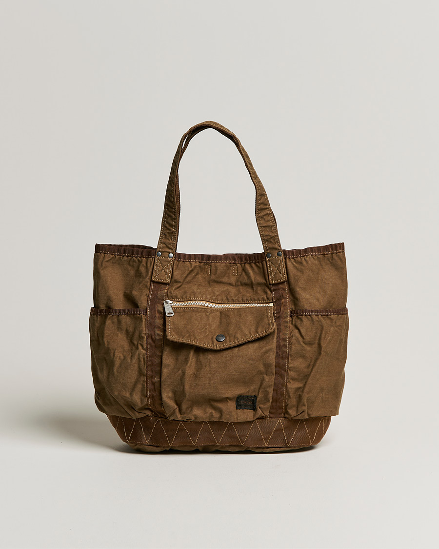 Herre | Porter-Yoshida & Co. Crag Tote Bag Coyote | Porter-Yoshida & Co. | Crag Tote Bag Coyote