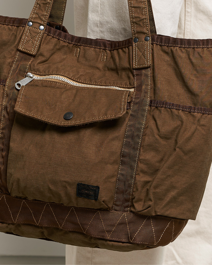 Herre | Porter-Yoshida & Co. Crag Tote Bag Coyote | Porter-Yoshida & Co. | Crag Tote Bag Coyote