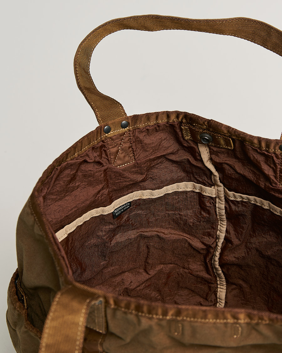 Herre | Porter-Yoshida & Co. Crag Tote Bag Coyote | Porter-Yoshida & Co. | Crag Tote Bag Coyote