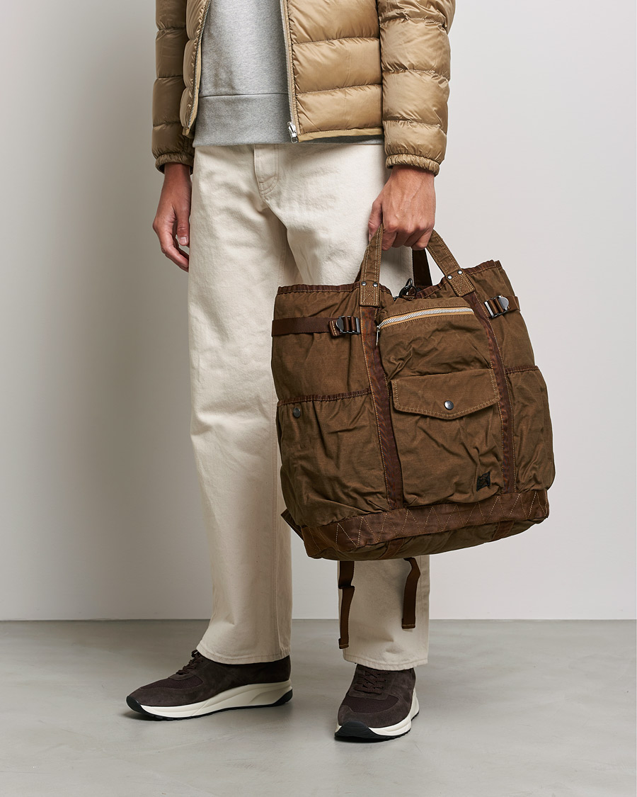 Herre | Porter-Yoshida & Co. Crag 2Way Ruck Sack Coyote | Porter-Yoshida & Co. | Crag 2Way Ruck Sack Coyote