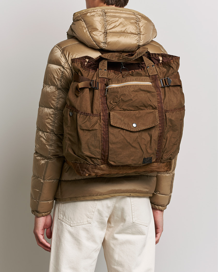 Herre | Porter-Yoshida & Co. Crag 2Way Ruck Sack Coyote | Porter-Yoshida & Co. | Crag 2Way Ruck Sack Coyote